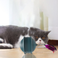 Juguetes interactivos para gatos con bola de gato activada por movimiento